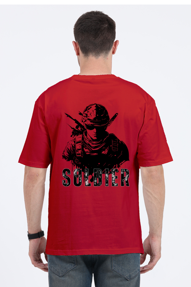 SOLDIER classic oversized UNISEX premium pure cotton T-shirt
