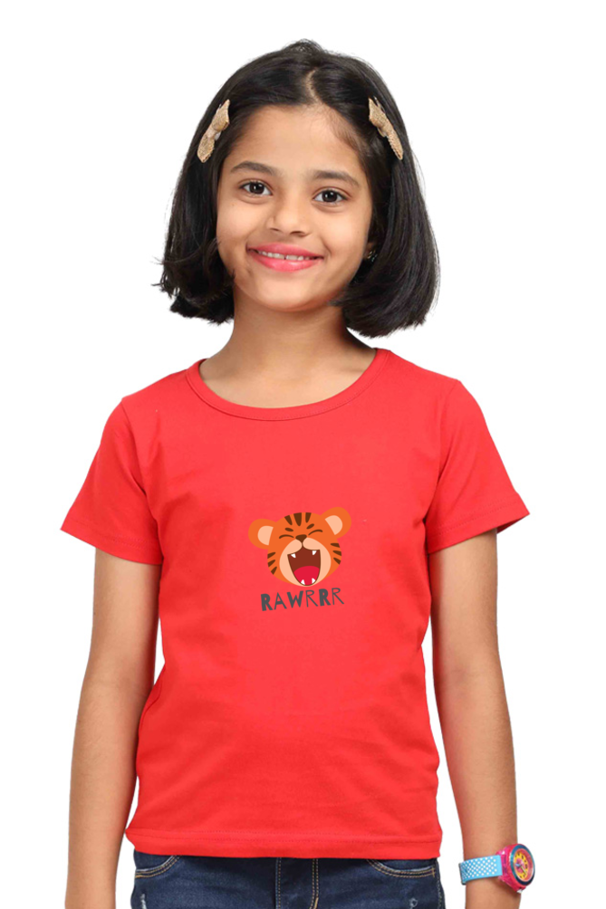 RAWRR premium pure cotton girl T-shirt