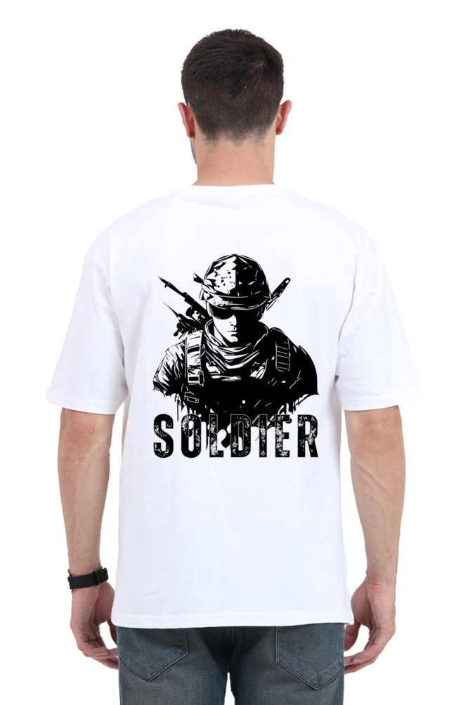 SOLDIER classic oversized UNISEX premium pure cotton T-shirt