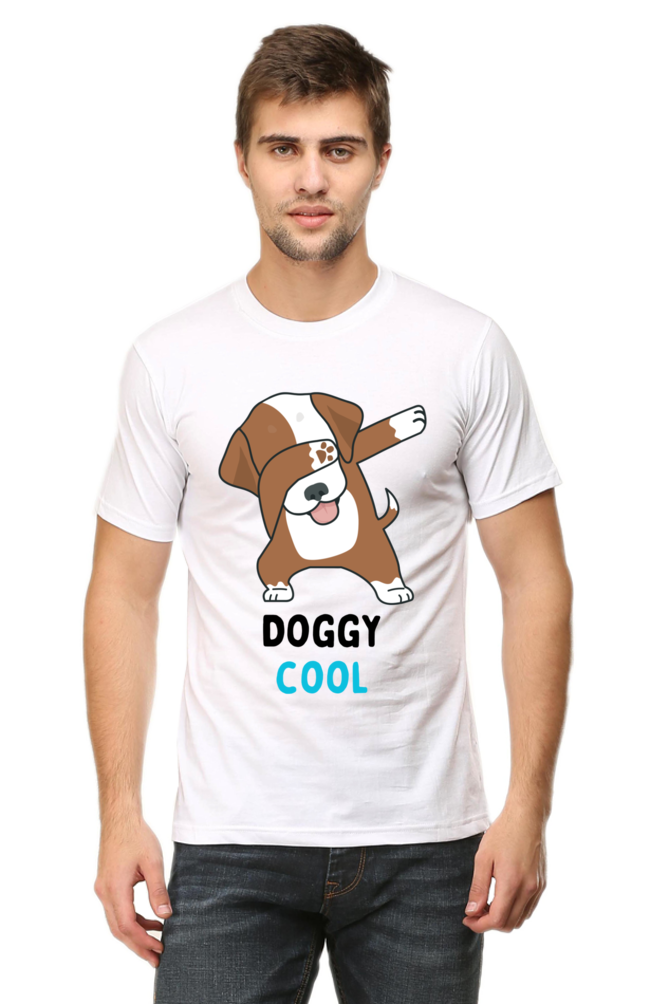 DOGGY COOL premium pure cotton T-shirt for men