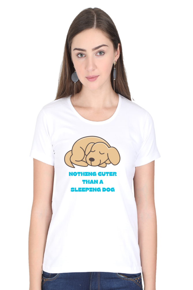 Women’s Sleeping Dog T-shirt