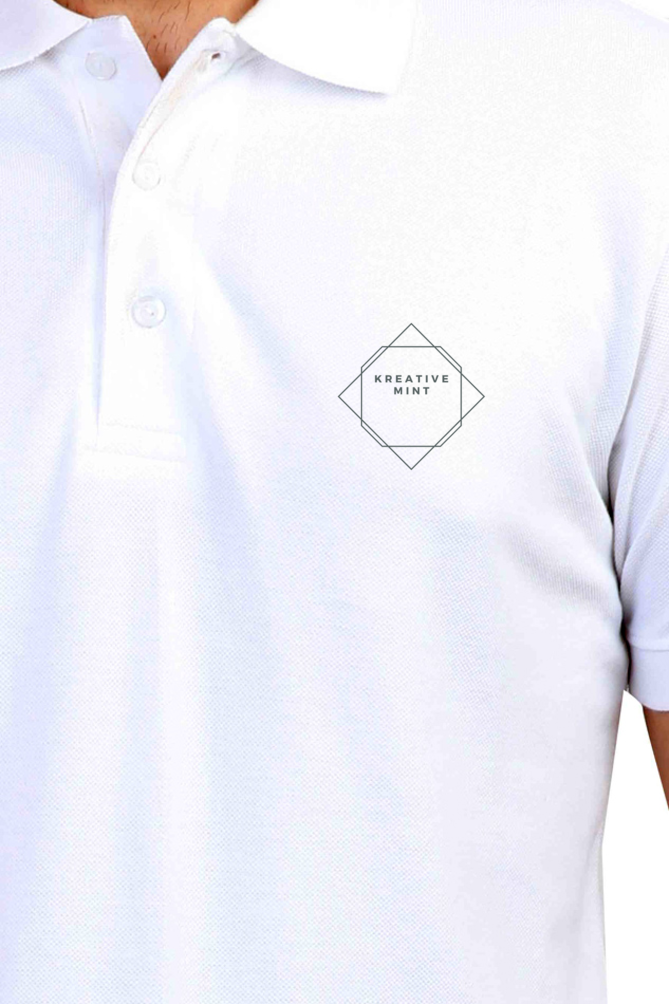 LIGHT SOLID premium pure cotton POLO T-shirt