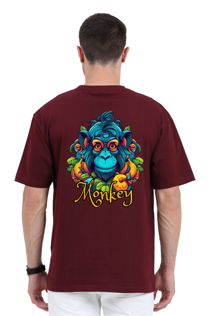 JUNGLE MONKEY classic oversized UNISEX premium pure cotton T-shirt