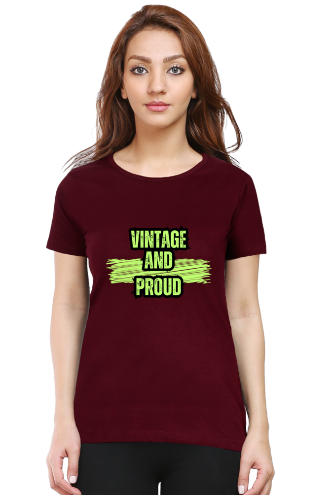Women’s Vintage & Proud T-shirt
