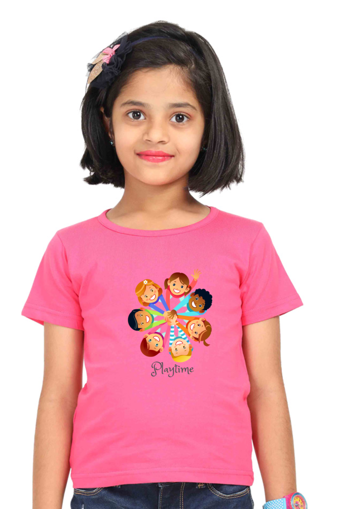 PLAYTIME premium pure cotton girl T-shirt