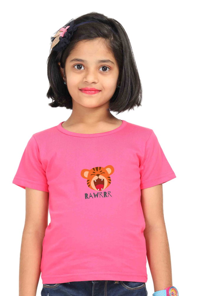 RAWRR premium pure cotton girl T-shirt
