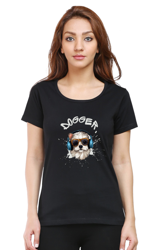 DOGGER premium pure cotton T-shirt for women