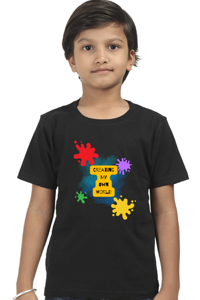 COLORS premium pure cotton boy T-shirt