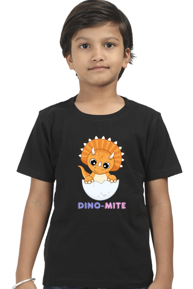 DINO-MITE premium pure cotton boy T-shirt
