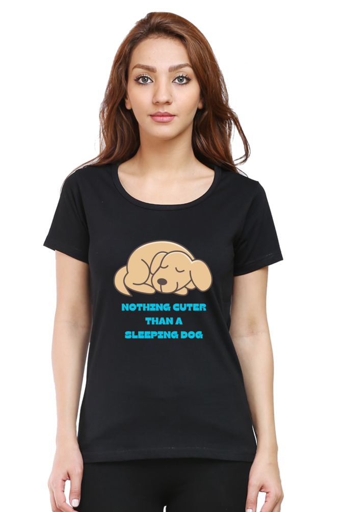 Women’s Sleeping Dog T-shirt