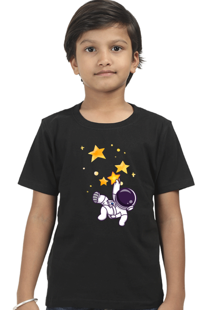 SPACE STARS premium pure cotton boy T-shirt