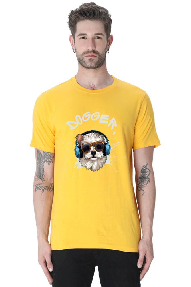 DOGGER premium pure cotton T-shirt for men