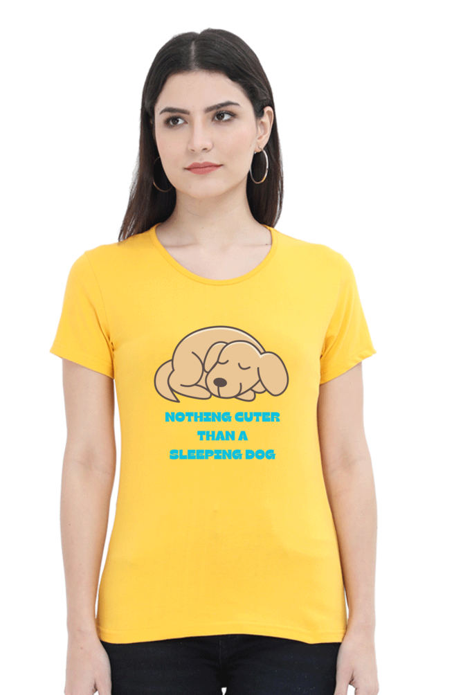 Women’s Sleeping Dog T-shirt