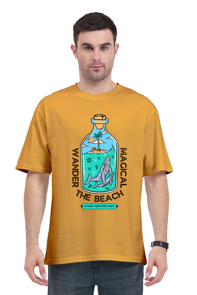 MAGICAL classic oversized UNISEX premium pure cotton T-shirt