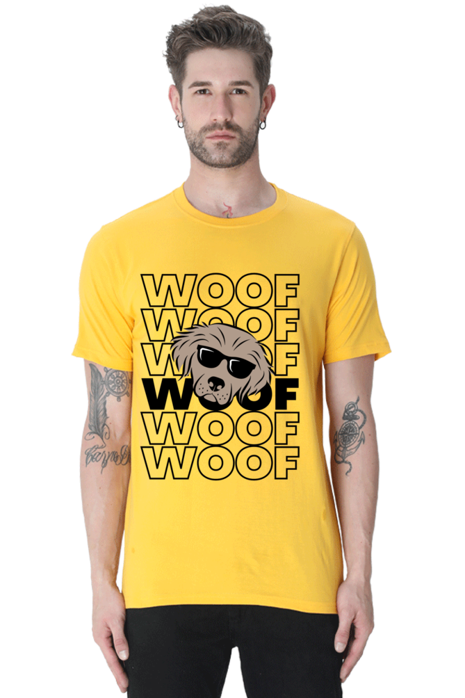 WOOF WOOF premium pure cotton T-shirt for men