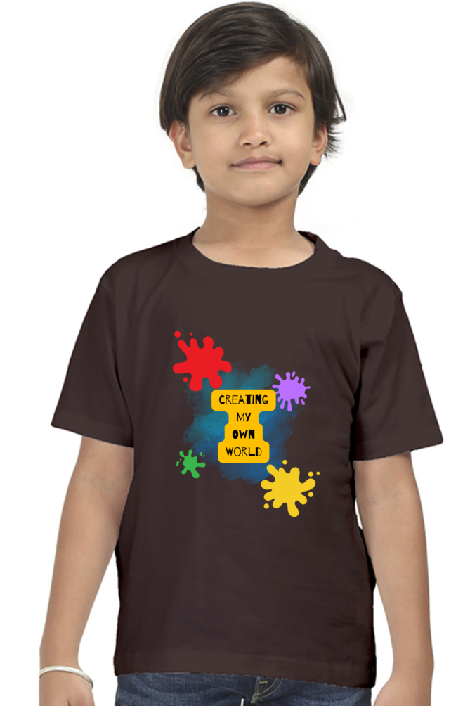 COLORS premium pure cotton boy T-shirt