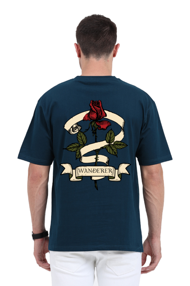 WANDERER classic oversized UNISEX premium pure cotton T-shirt