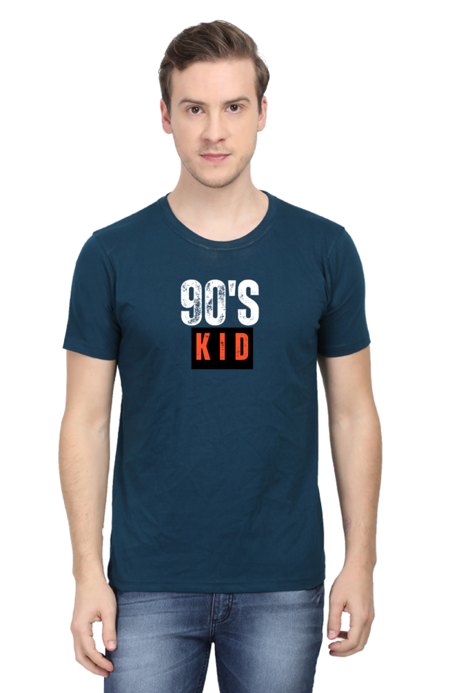 90's KID premium pure cotton T-shirt for men