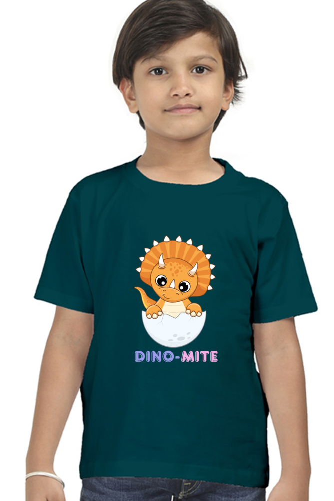 DINO-MITE premium pure cotton boy T-shirt