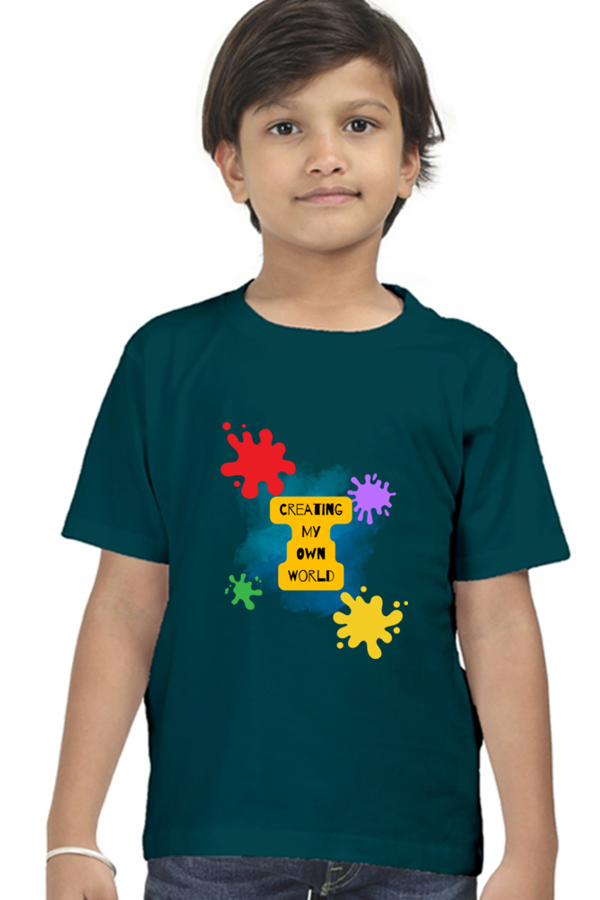 COLORS premium pure cotton boy T-shirt