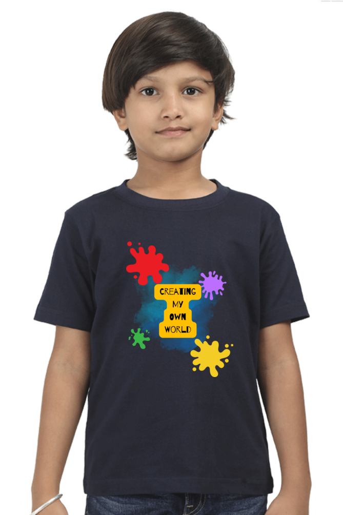 COLORS premium pure cotton boy T-shirt