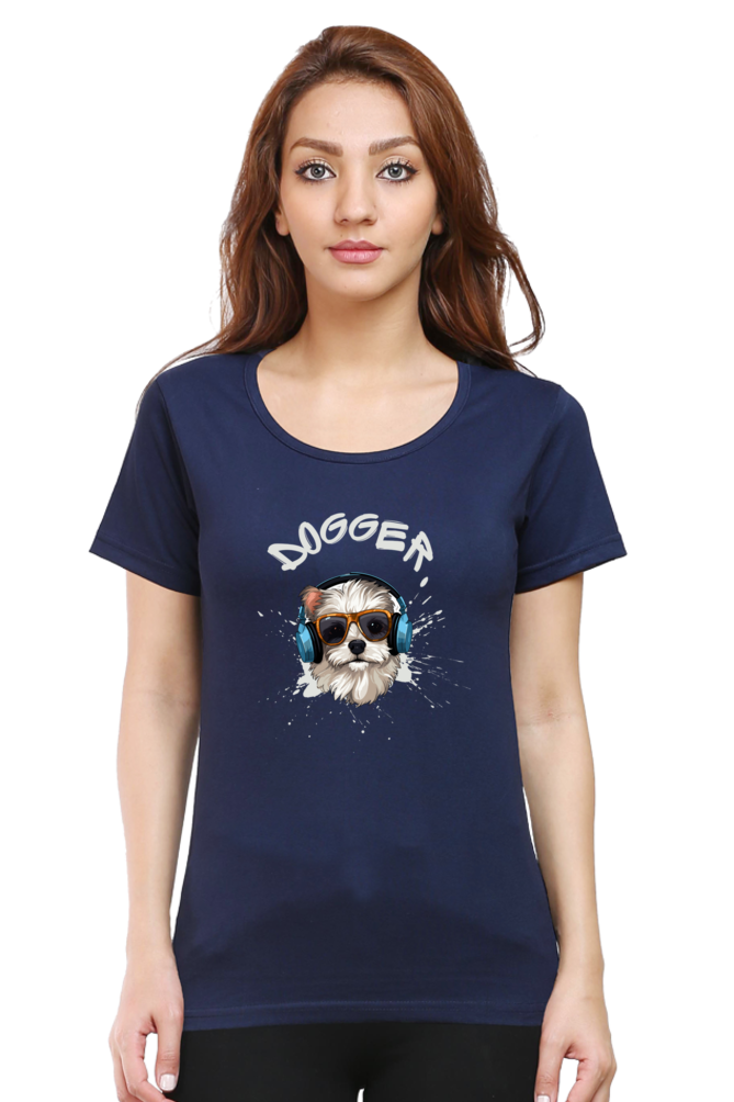 DOGGER premium pure cotton T-shirt for women
