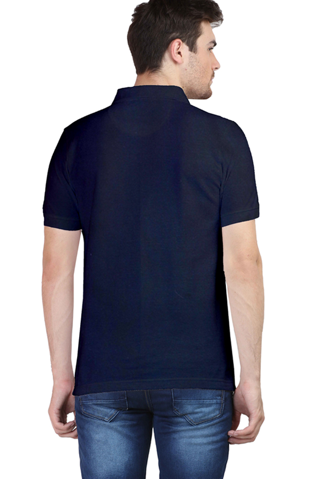 DARK KM SOLID premium pure cotton POLO T-shirt