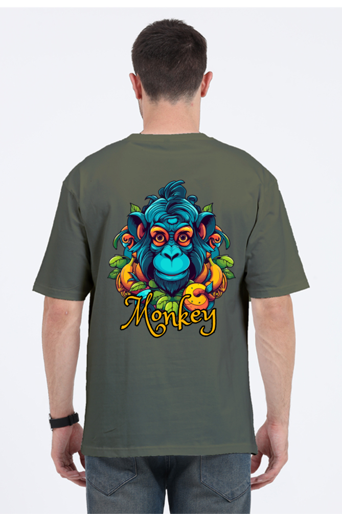 JUNGLE MONKEY classic oversized UNISEX premium pure cotton T-shirt