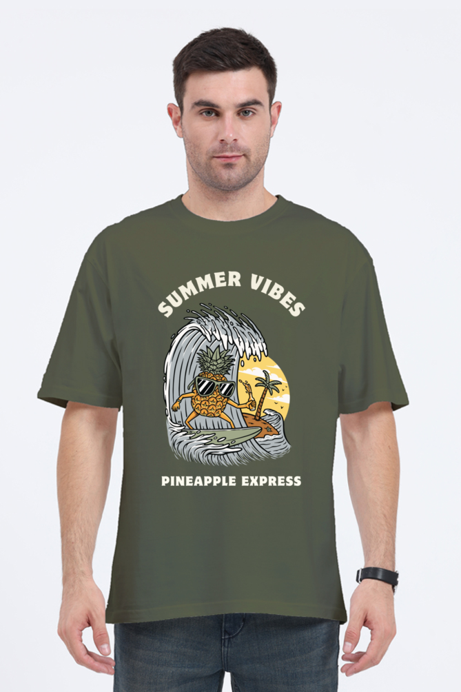 PINEAPPLE classic oversized UNISEX premium pure cotton T-shirt