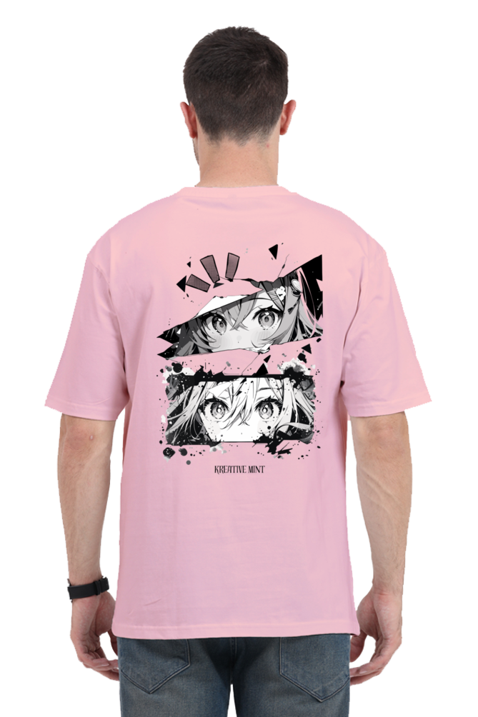 ANIME classic oversized UNISEX premium pure cotton T-shirt