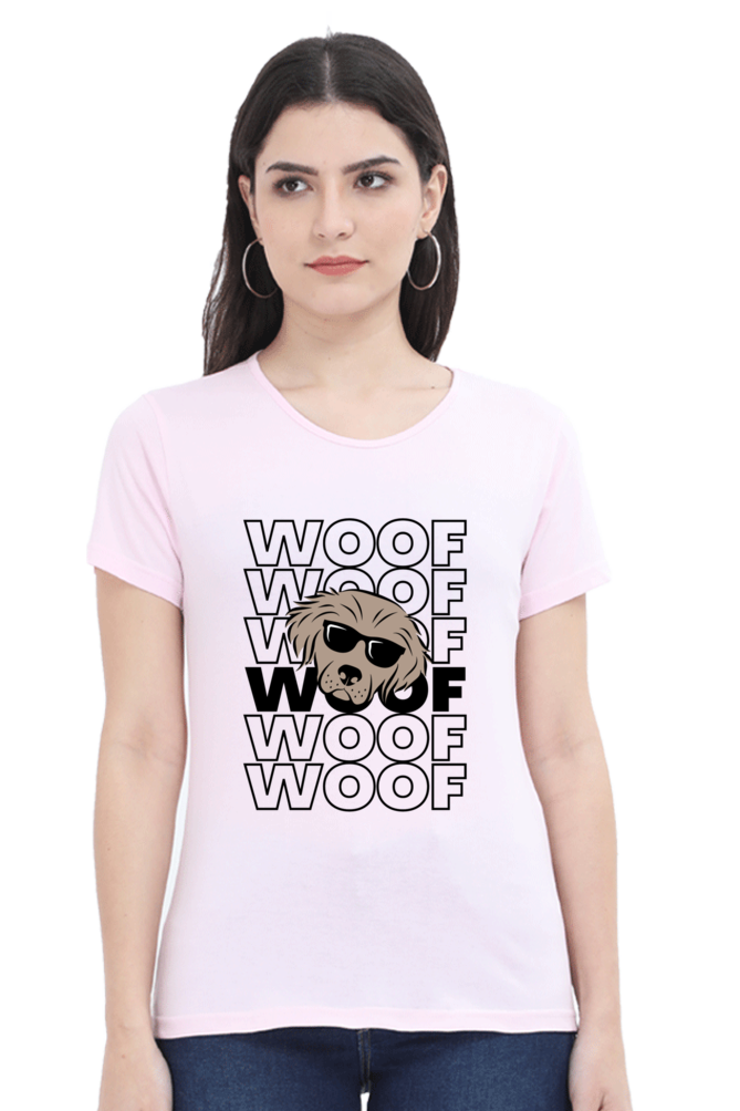 WOOF WOOF premium pure cotton T-shirt for women