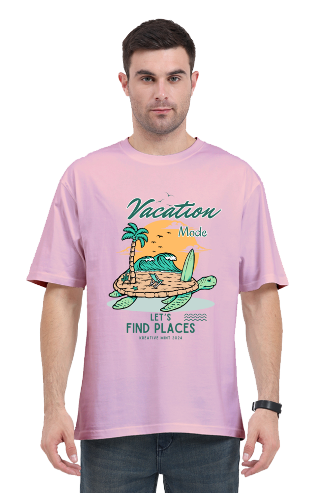 VACATION classic oversized UNISEX premium pure cotton T-shirt