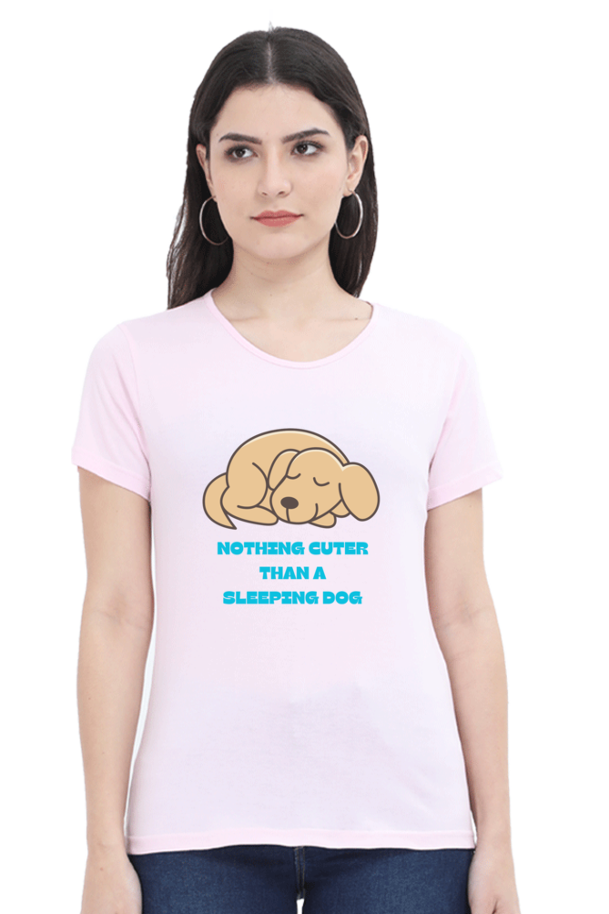 Women’s Sleeping Dog T-shirt