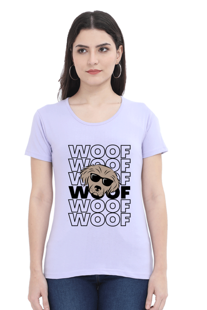 WOOF WOOF premium pure cotton T-shirt for women