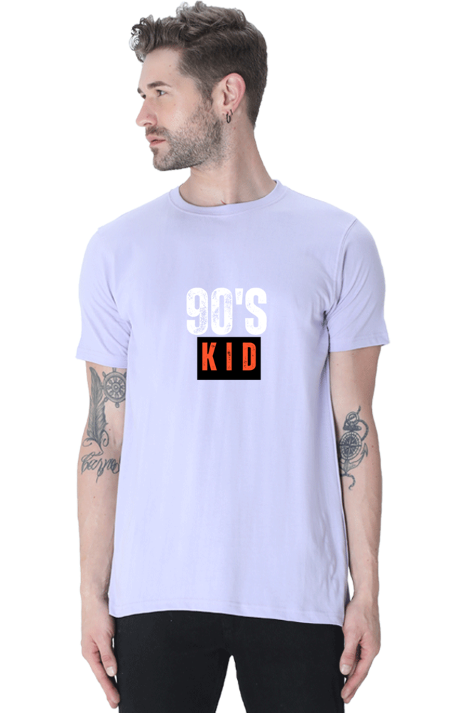 90's KID premium pure cotton T-shirt for men