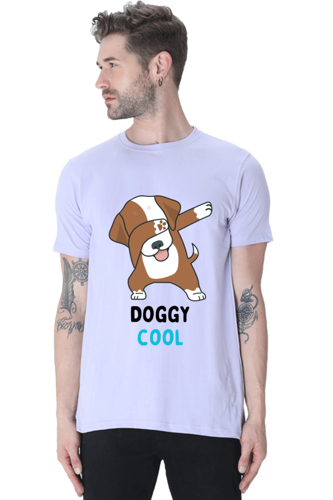 DOGGY COOL premium pure cotton T-shirt for men