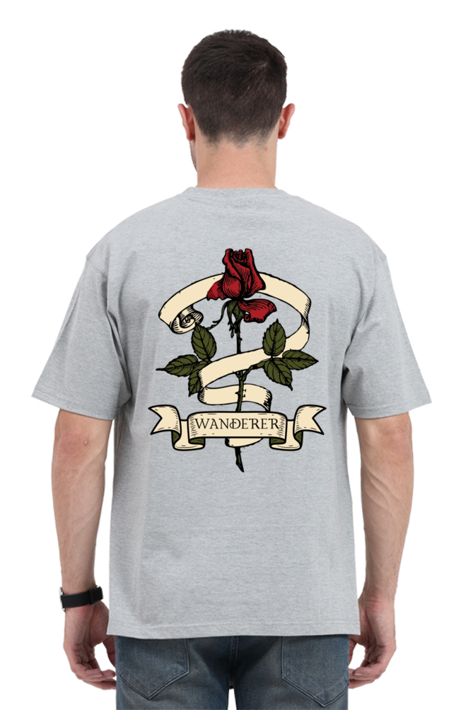 WANDERER classic oversized UNISEX premium pure cotton T-shirt