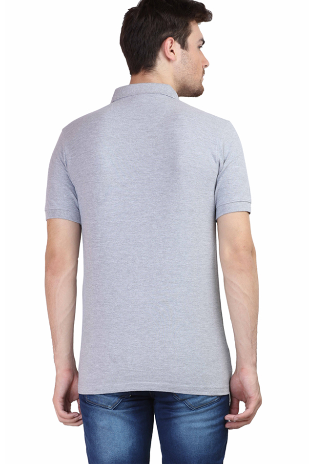 LIGHT SOLID premium pure cotton POLO T-shirt