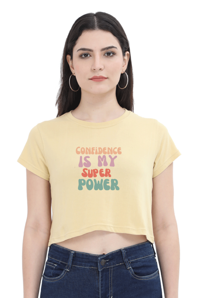 Women's Confident Crop Top
