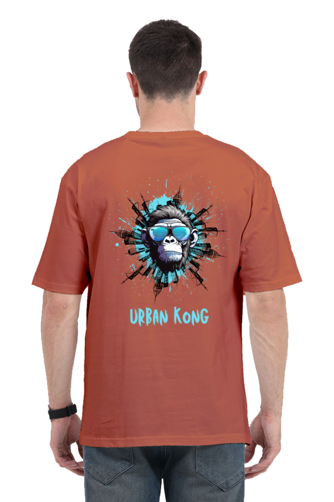 URBAN KONG classic oversized UNISEX premium pure cotton T-shirt