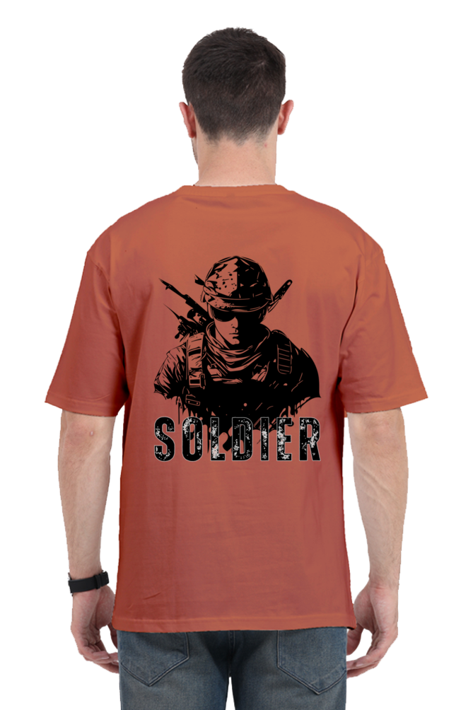 SOLDIER classic oversized UNISEX premium pure cotton T-shirt