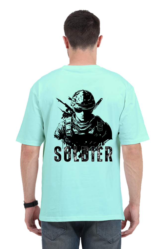 SOLDIER classic oversized UNISEX premium pure cotton T-shirt
