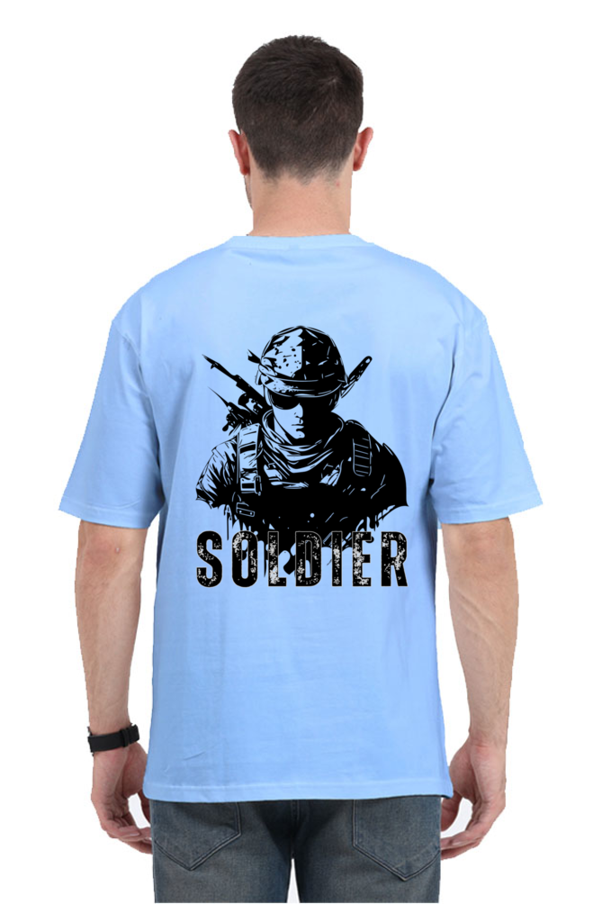 SOLDIER classic oversized UNISEX premium pure cotton T-shirt