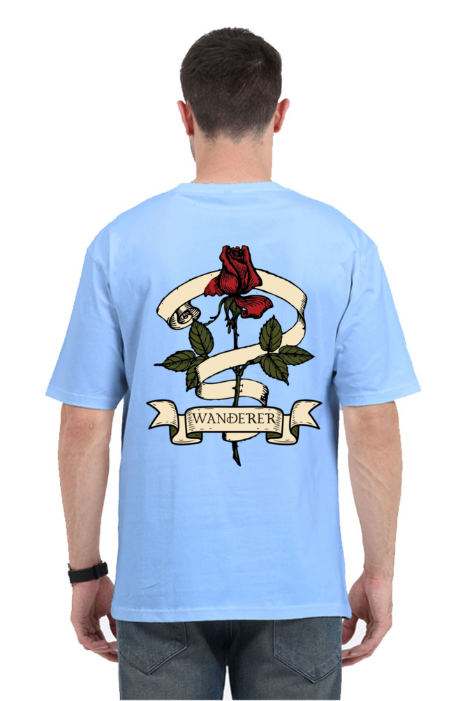 WANDERER classic oversized UNISEX premium pure cotton T-shirt