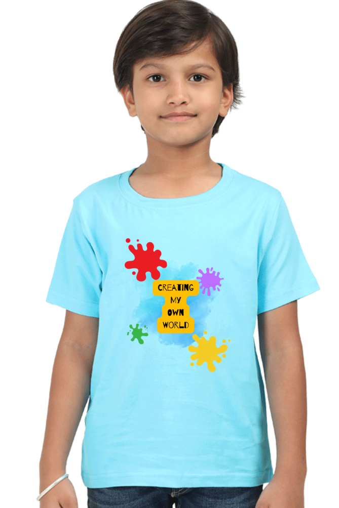 COLORS premium pure cotton boy T-shirt