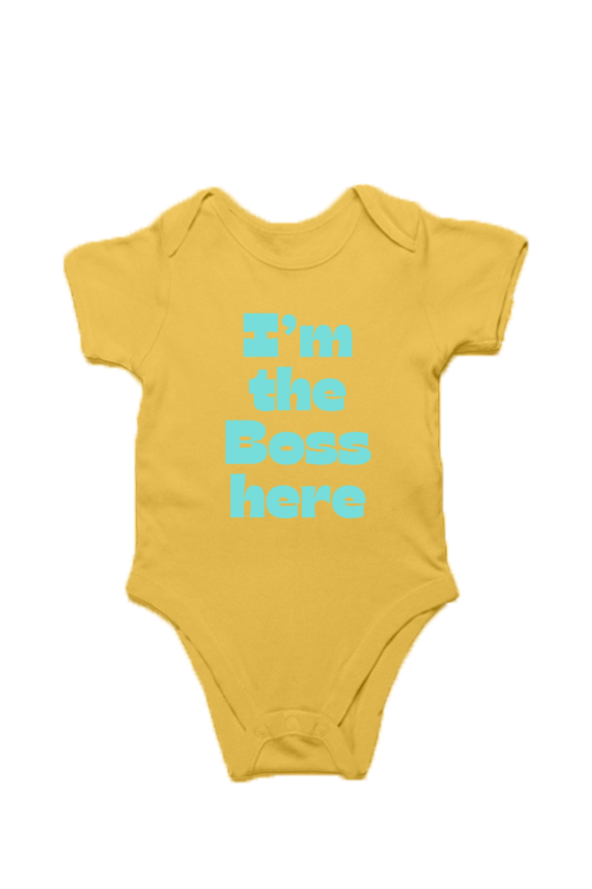 BOSS premium pure cotton UNISEX romper