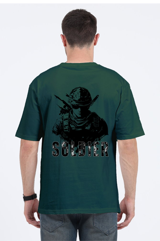 SOLDIER classic oversized UNISEX premium pure cotton T-shirt