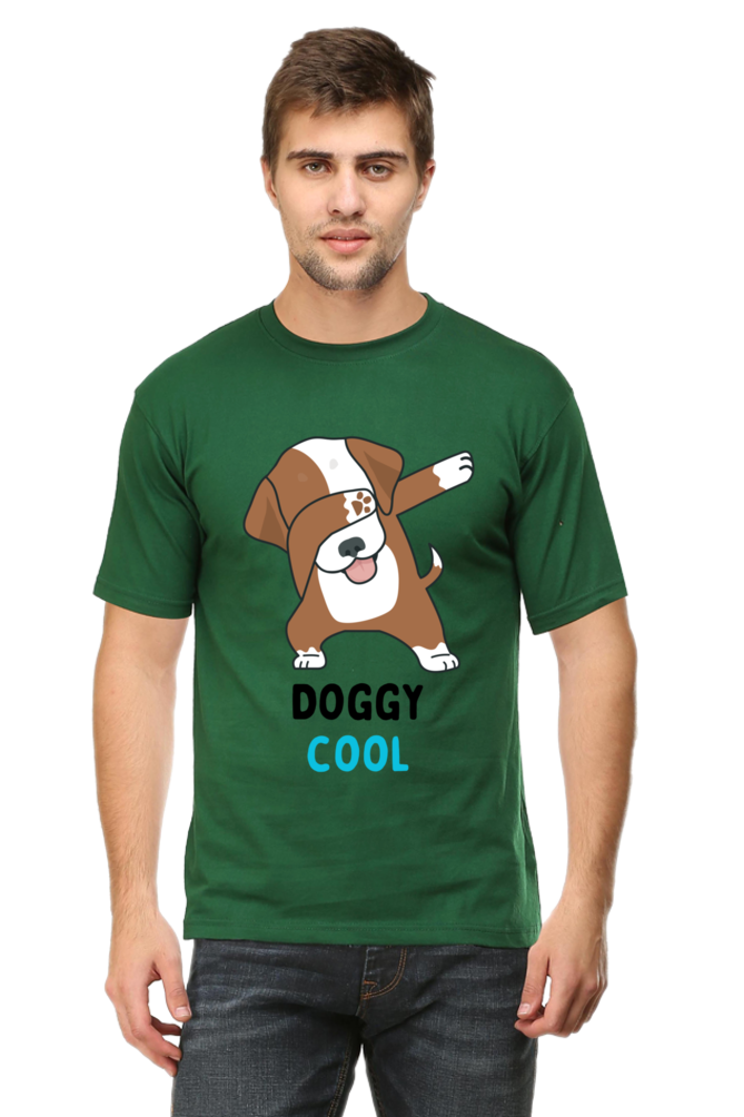 DOGGY COOL premium pure cotton T-shirt for men