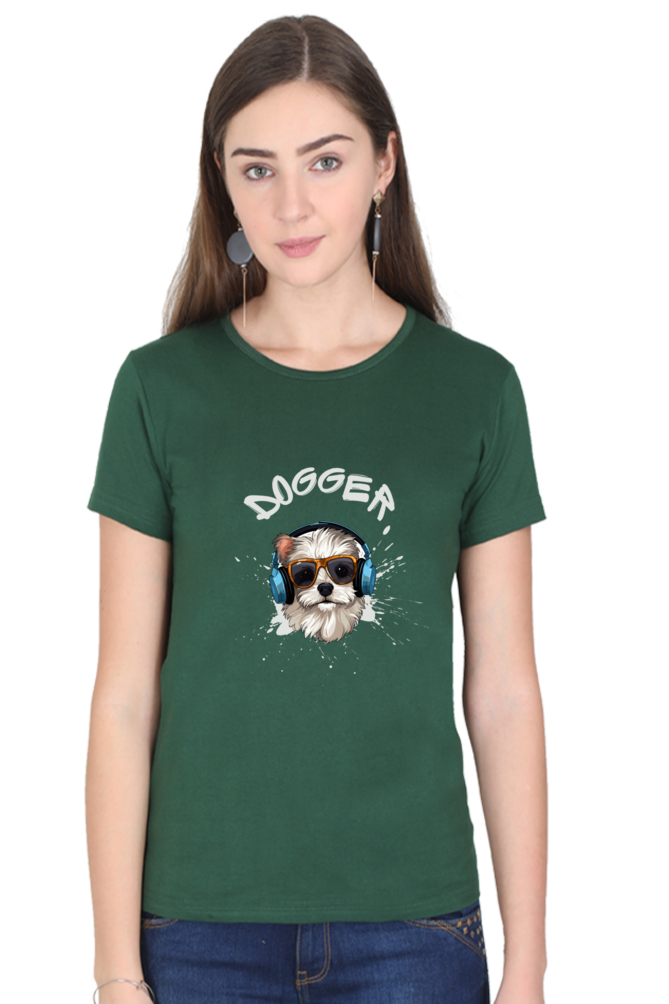 DOGGER premium pure cotton T-shirt for women