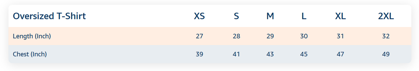 Women's Blush Standard Oversized T-shirt